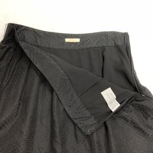 Tulle Mini Skater Skirt Juniors Size XLarge Black Dots Pockets Casual Summer